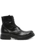 Officine Creative Ikonic 001 lace-up zip boots - Black
