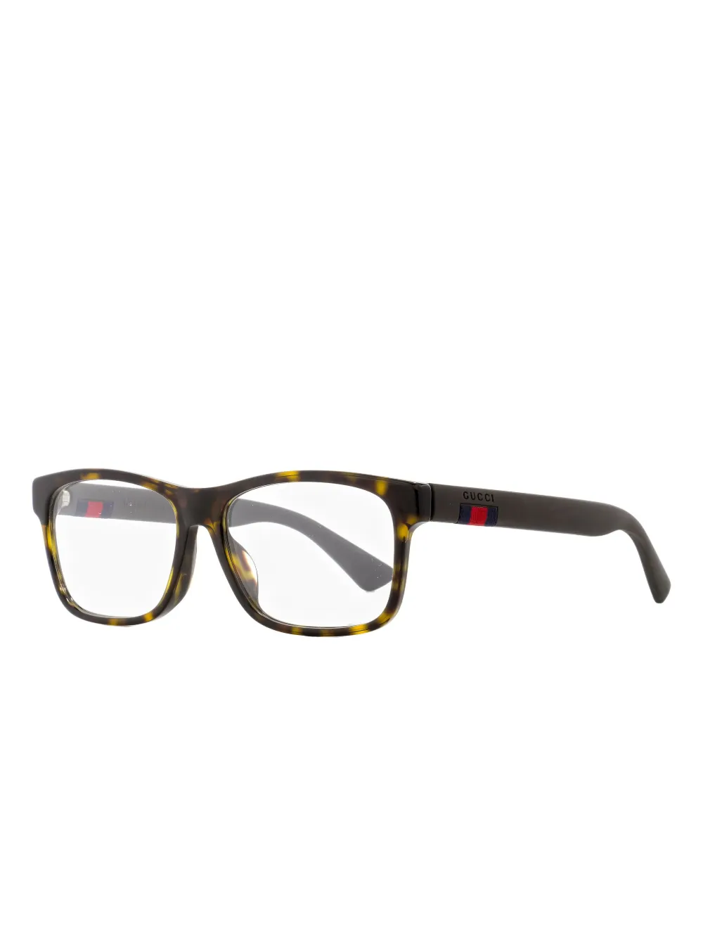 Gucci Eyewear GG0176 bril met schildpadschild-design Bruin
