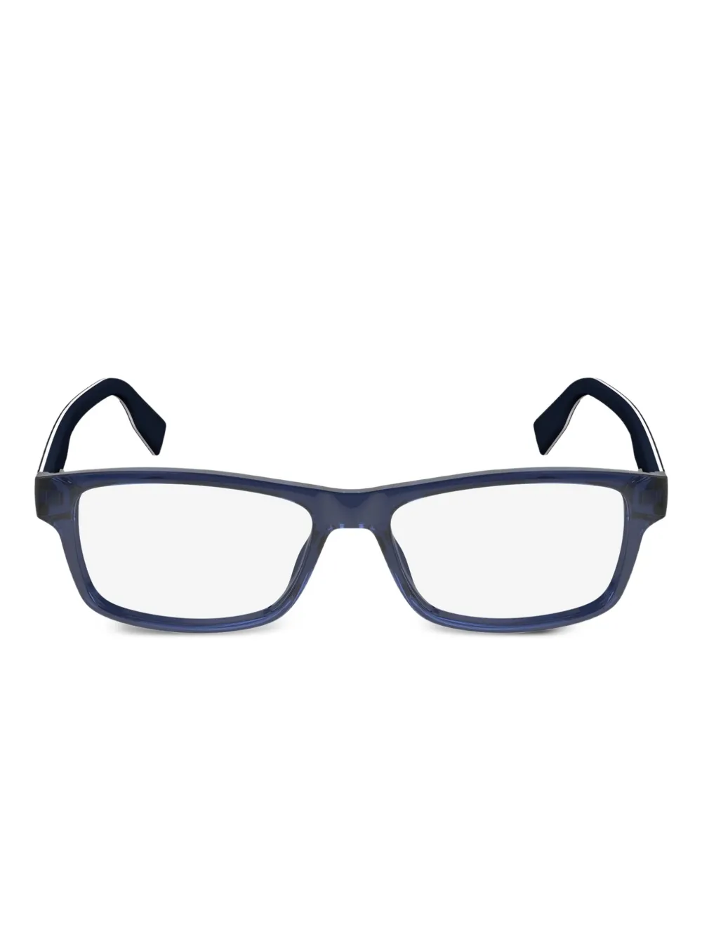 Lacoste rectangular-frame glasses | Blue | Image 1