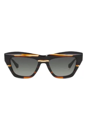 GIGI STUDIOS Esmeralda cat-eye Sunglasses | Brown | FARFETCH JO display picture 1