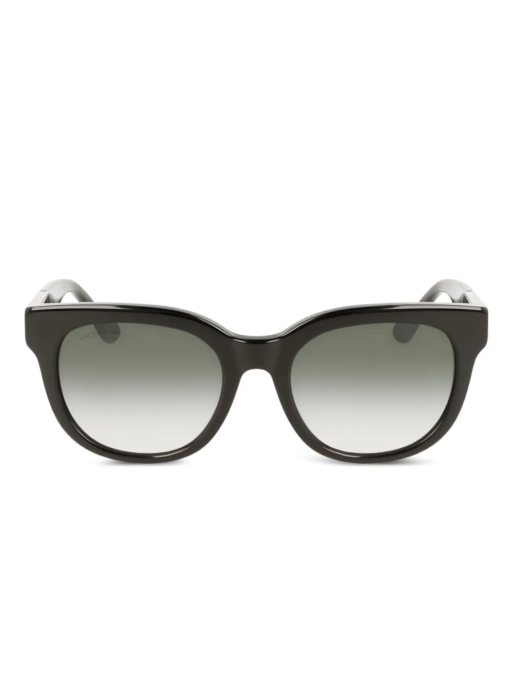 Lacoste crocodile-effect sunglasses Zwart
