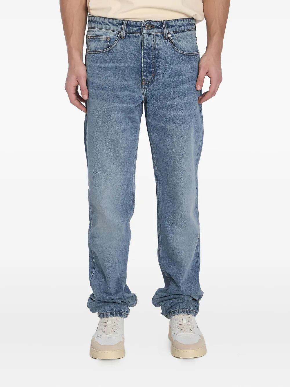 AMI Paris Jeans met vijf zakken Blauw