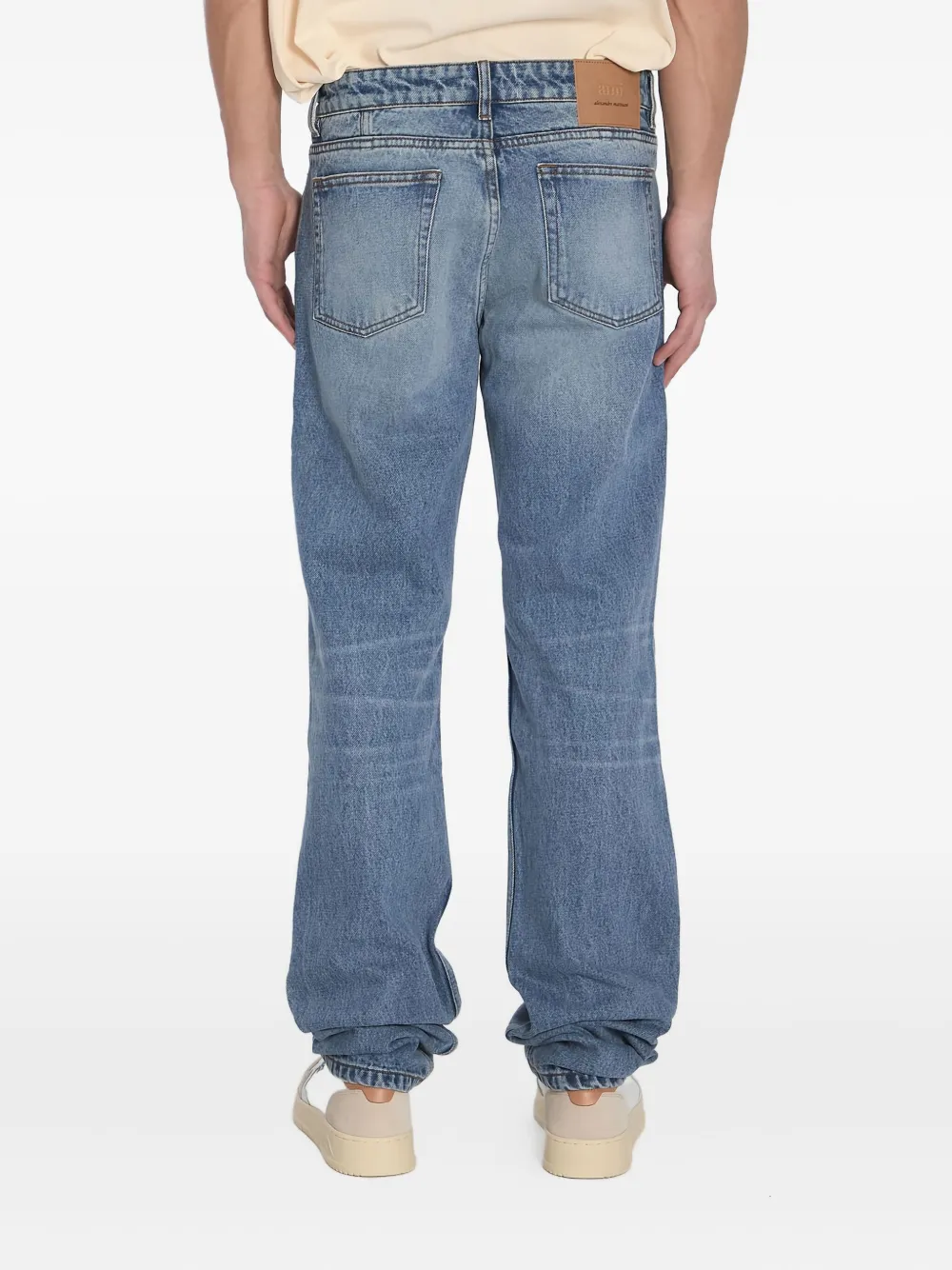 AMI Paris Jeans met vijf zakken Blauw