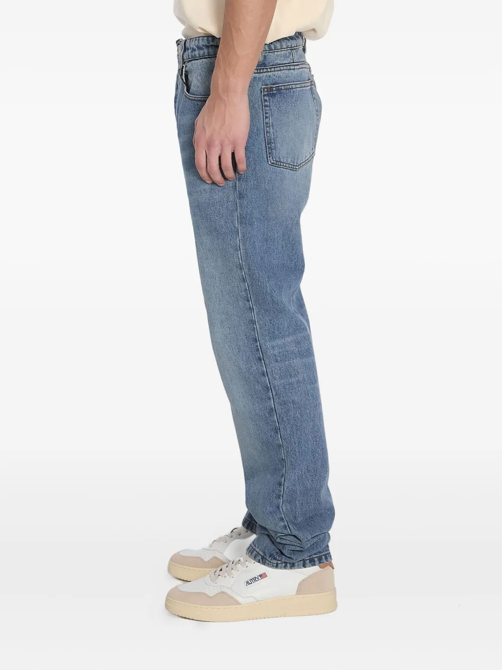 AMI Paris Jeans met vijf zakken Blauw
