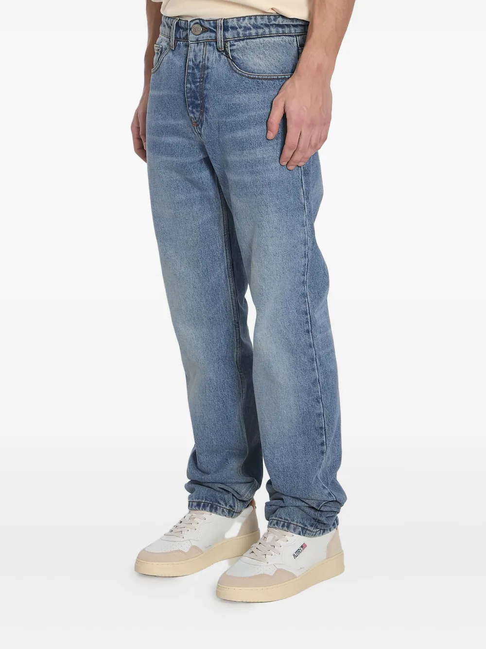 AMI Paris Jeans met vijf zakken Blauw
