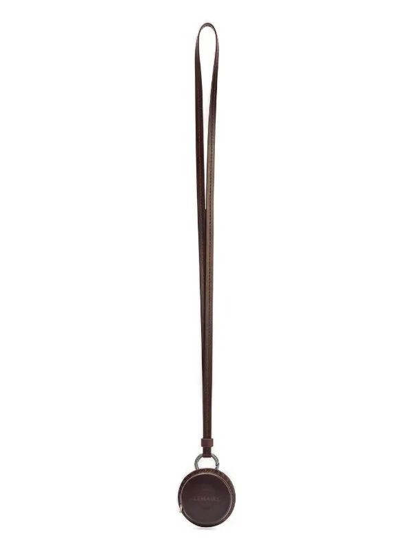 美品　LEMAIRE レザー ボトルホルダー ネックレス LEMAIRE レザーネックレス | ブラウン | FARFETCH JP