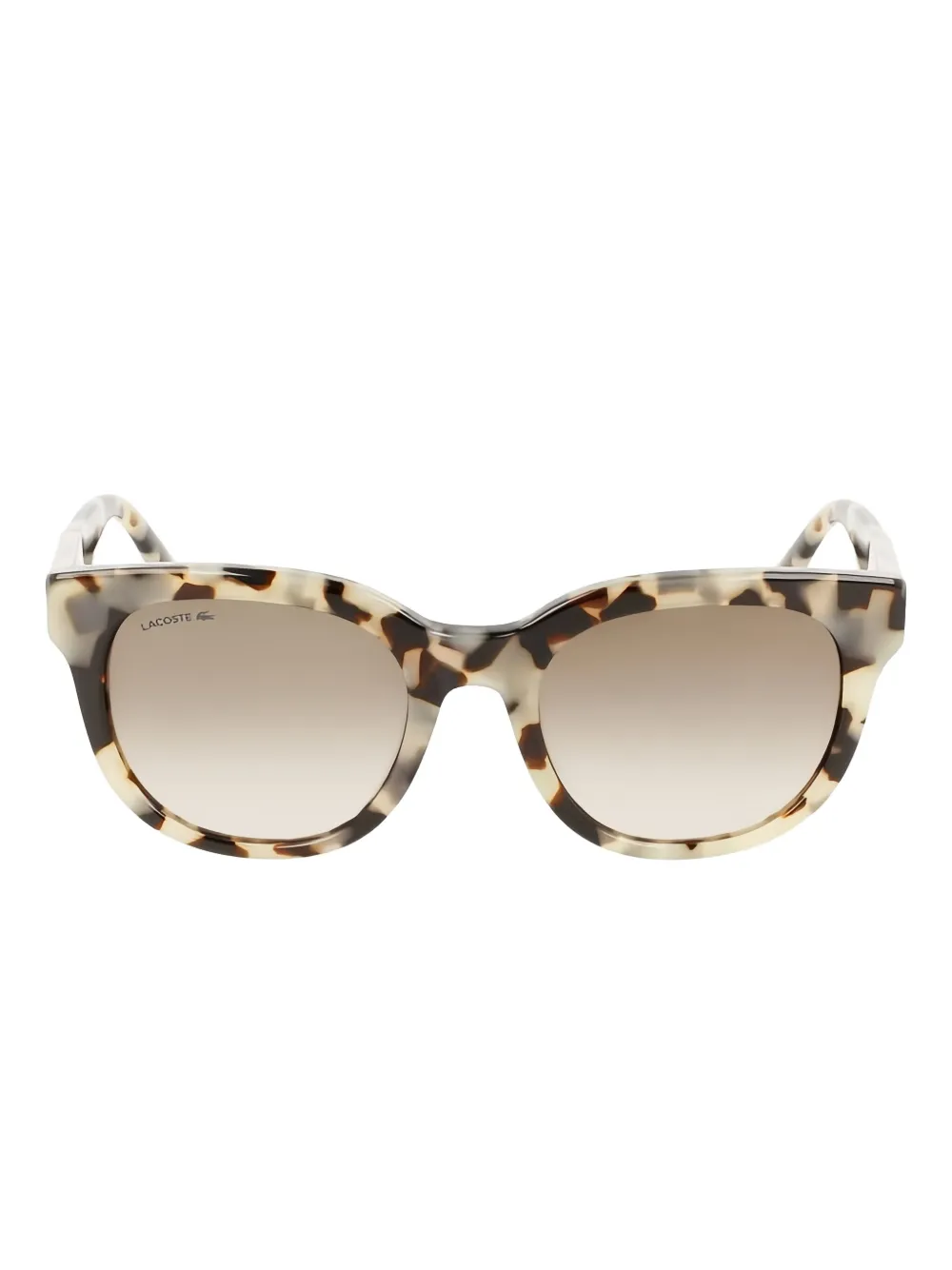 Lacoste tortoiseshell frame sunglasses - Toni neutri