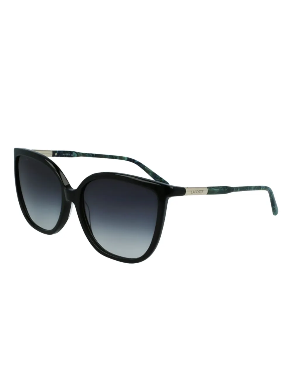 Lacoste cat-eye frame sunglasses - ブラック Lacoste cat-eye frame sunglasses - ブラック