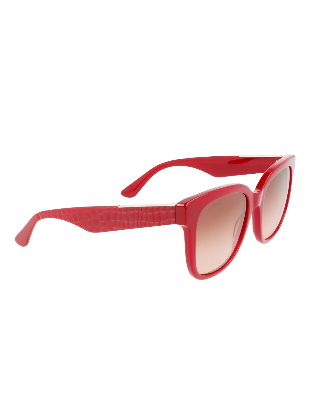 Lacoste square sunglasses Rood