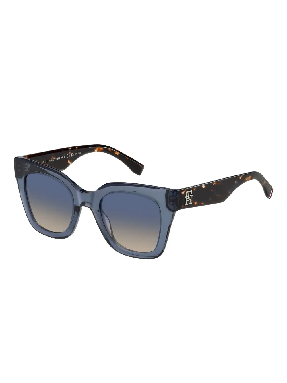 Tommy Hilfiger square-frame sunglasses Blauw