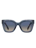 Tommy Hilfiger square-frame sunglasses - Blue