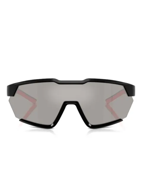 SCUDERIA FERRARI lentes de sol con armazón geométrica