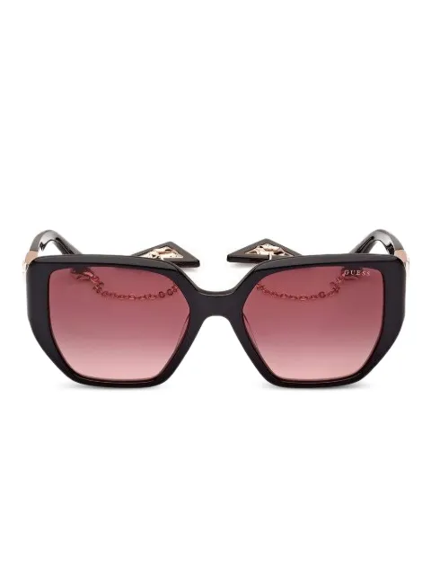 GUESS USA geometric-frame sunglasses