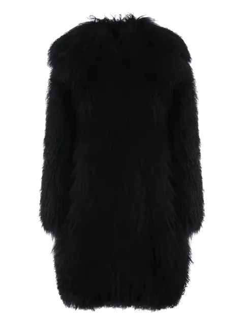 Alaïa shearling coat