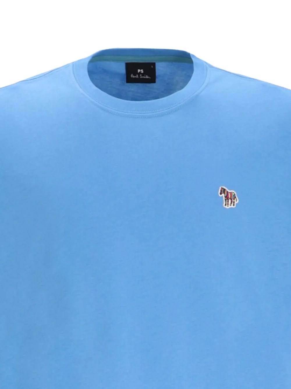 Paul Smith Katoenen T-shirt verfraaid met zebra Blauw