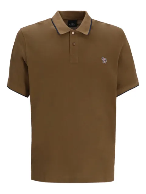 Paul Smith playera tipo polo con motivo de cebra