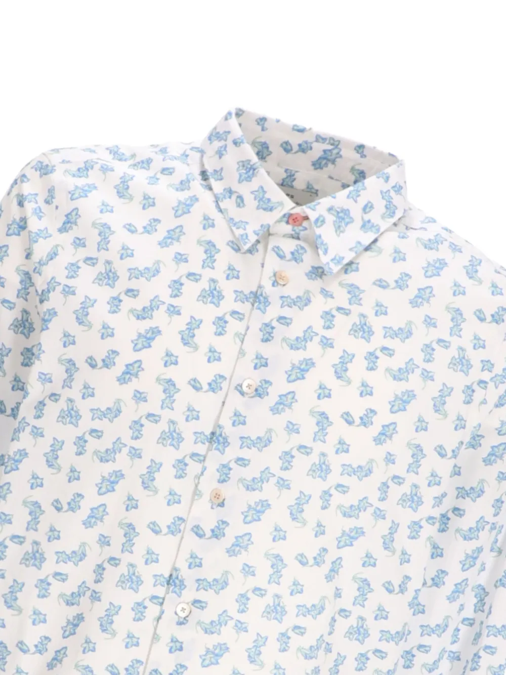 Paul Smith Overhemd met bloemenprint Wit
