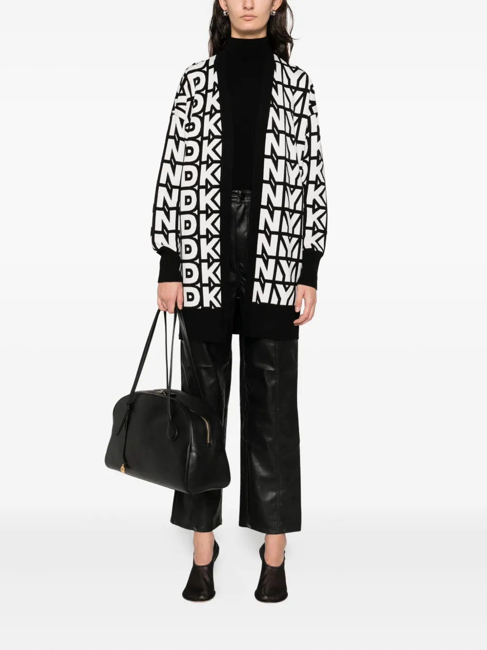 LOGO-DETAIL CARDIGAN