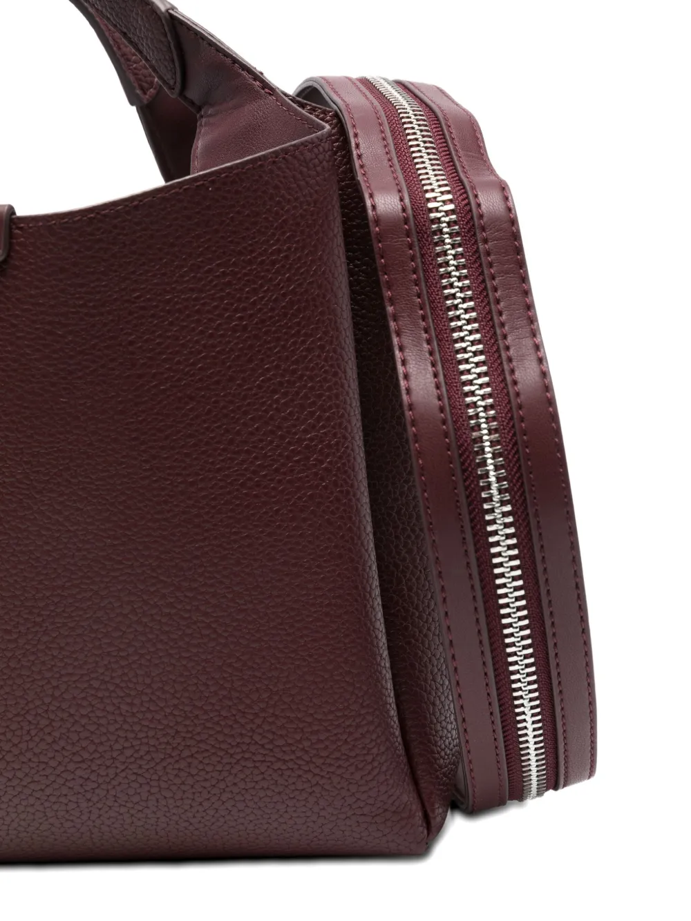 Dkny Willa Top Handle Satchel In Red