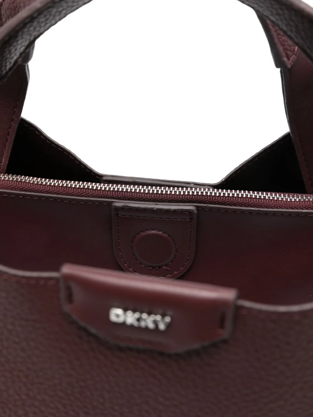 Dkny Willa Top Handle Satchel In Red