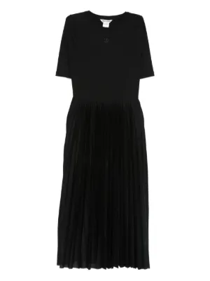 DKNY short-sleeve Linen Long Dress | Black | FARFETCH DKNY short-sleeve Linen Long Dress | Black | FARFETCH