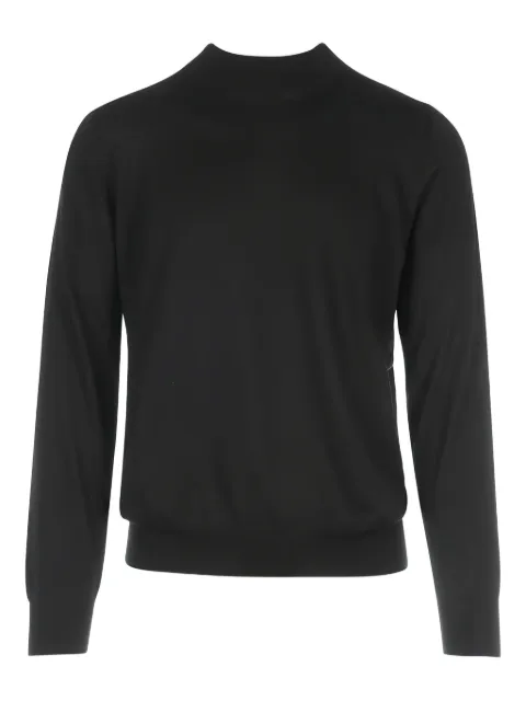 Gran Sasso mock-neck wool sweater