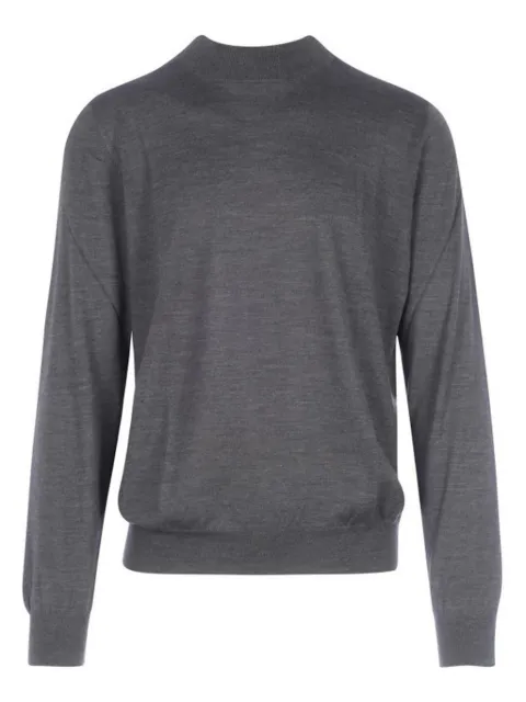 Gran Sasso mock-neck wool sweater