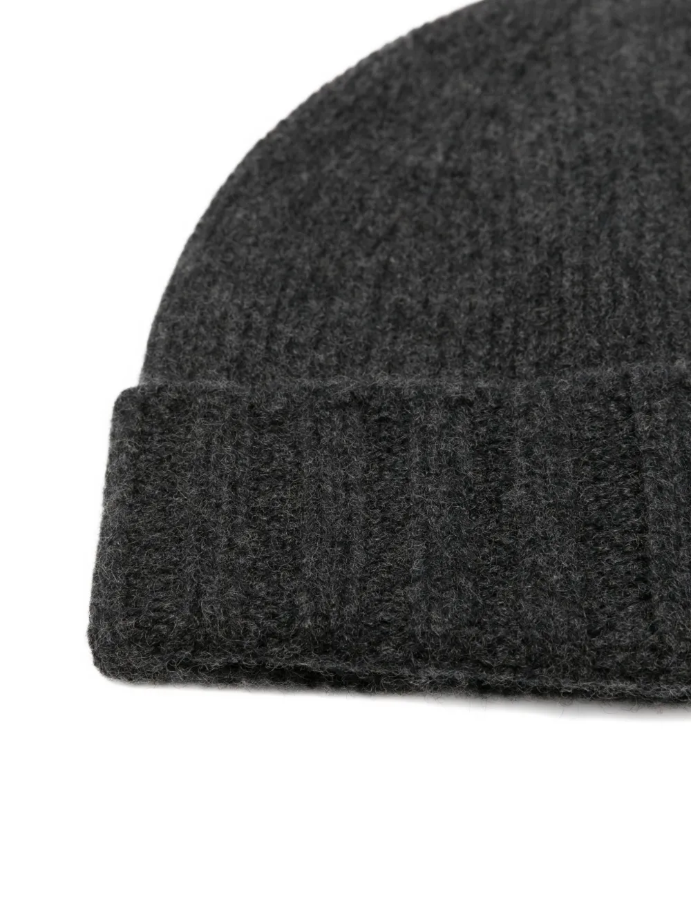 Giuuno Ribbed Beanie In Gray