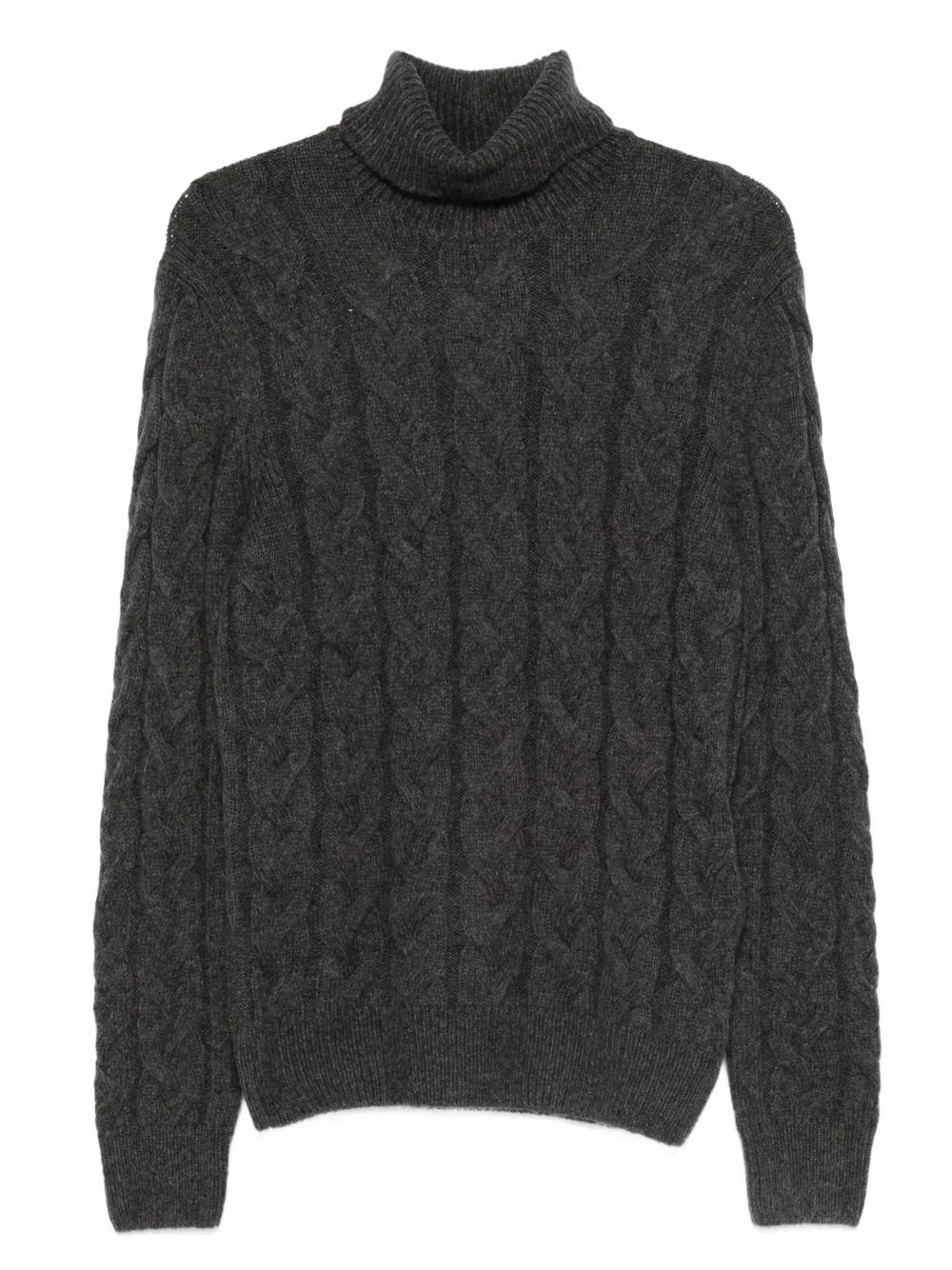 GIUUNO cable-knit roll-neck sweater | Grey | Image 1