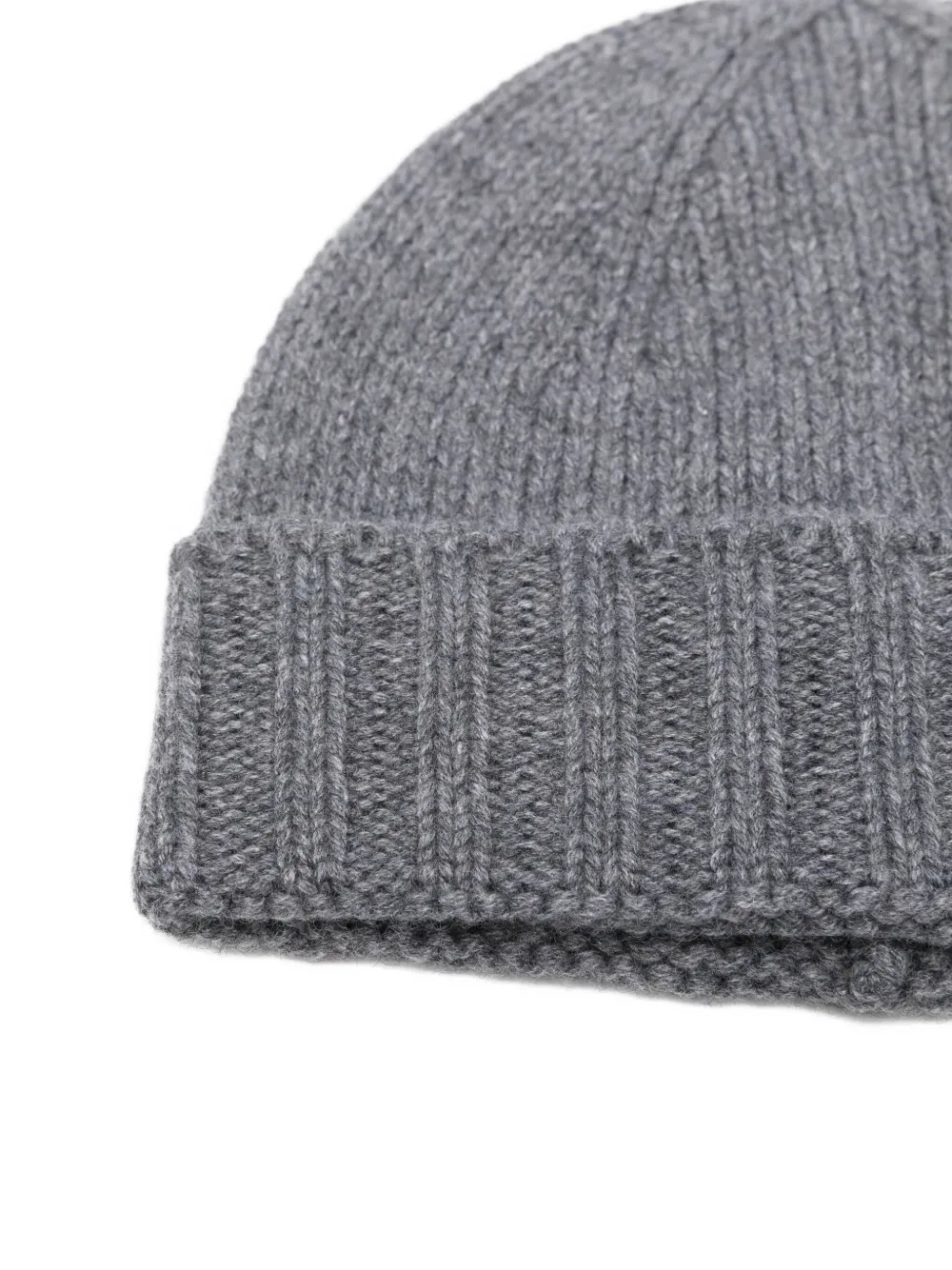 Giuuno Ribbed-brim Beanie In Gray