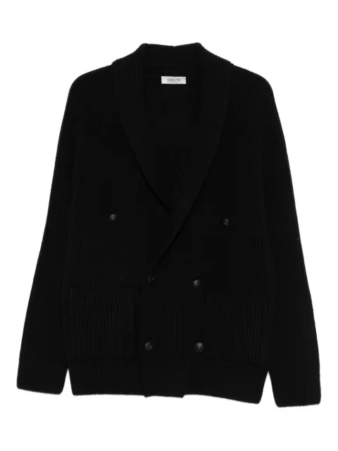 GIUUNO double-breasted pocket cardigan