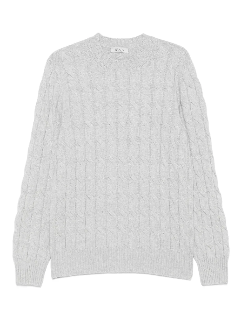 GIUUNO cable-knit sweater | Grey | Image 1