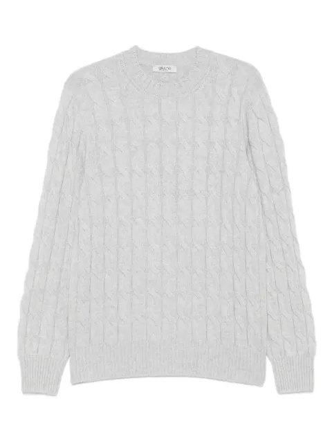 GIUUNO cable-knit sweater