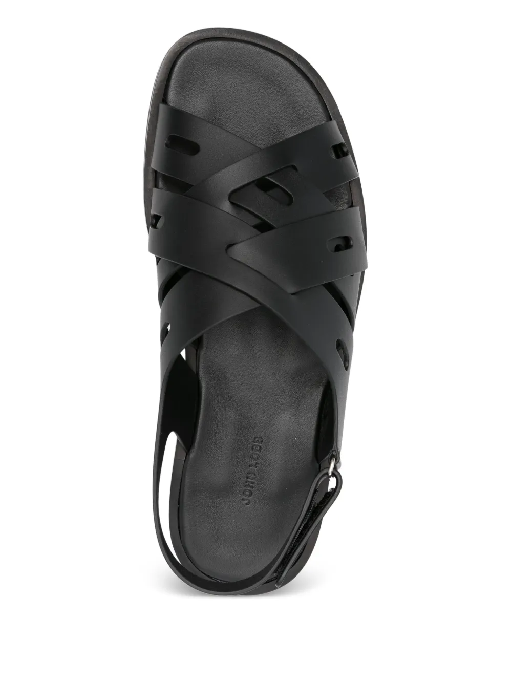 John Lobb Seaford sandalen Zwart