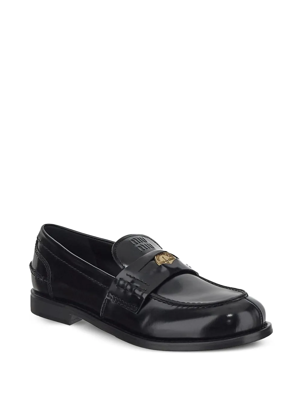 Miu Miu Leren penny loafers | Image 2