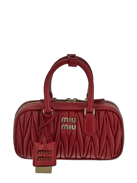 Miu Miu Arcadie matelassé leather bag