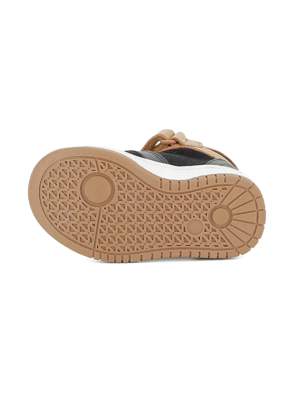 BOSS Kidswear touch-strap sneakers Bruin