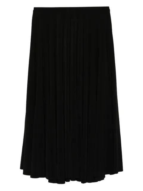 Norma Kamali pleated midi skirt