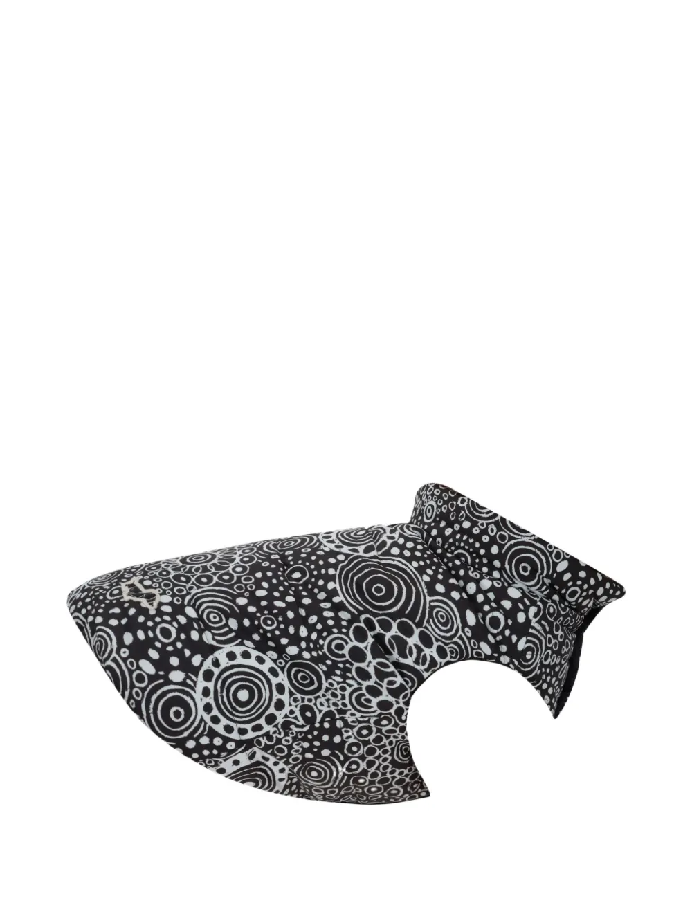 10 CORSO COMO x Poldo Dog Couture reversible padded dog gilet | Black | Image 1