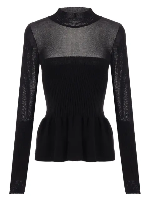 RENATA BRENHA knitted peplum top