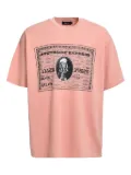 BREATH graphic-print t-shirt - Pink