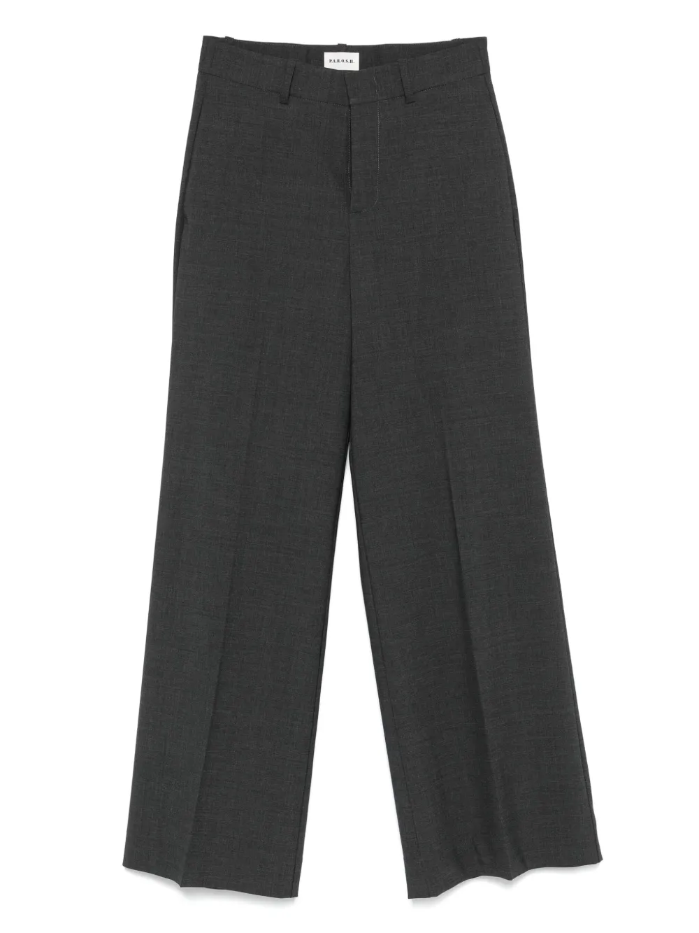 P.A.R.O.S.H. Straight pantalon Grijs
