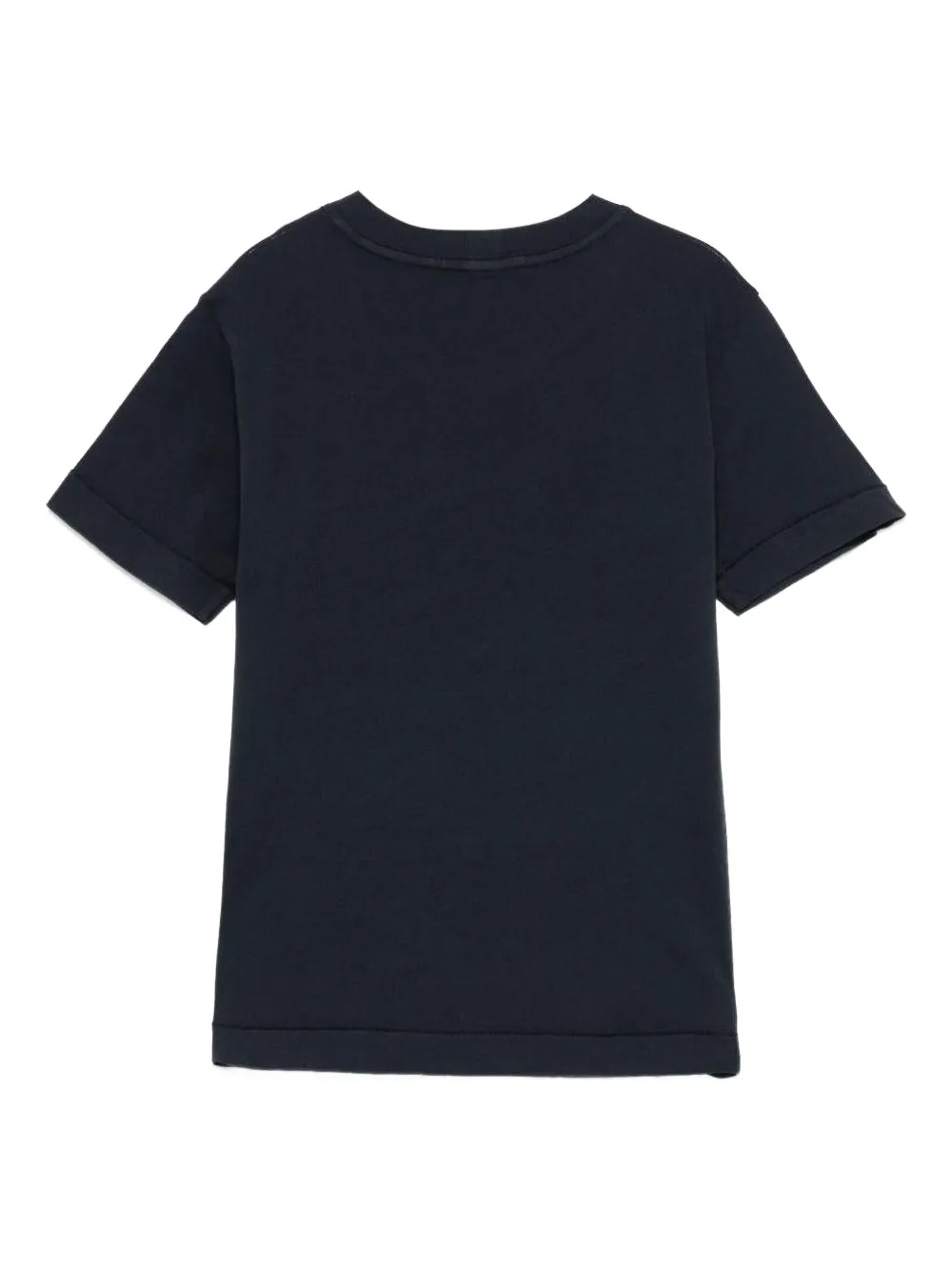 Stone Island Blue T-shirt For Boy With Logo In Blue