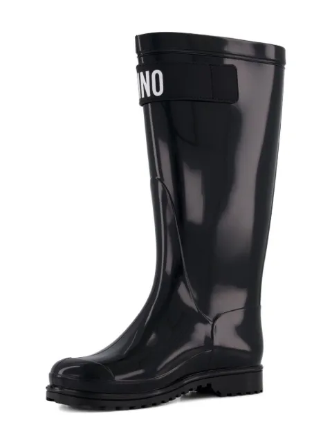 Moschino Kids Teddy Bear boots