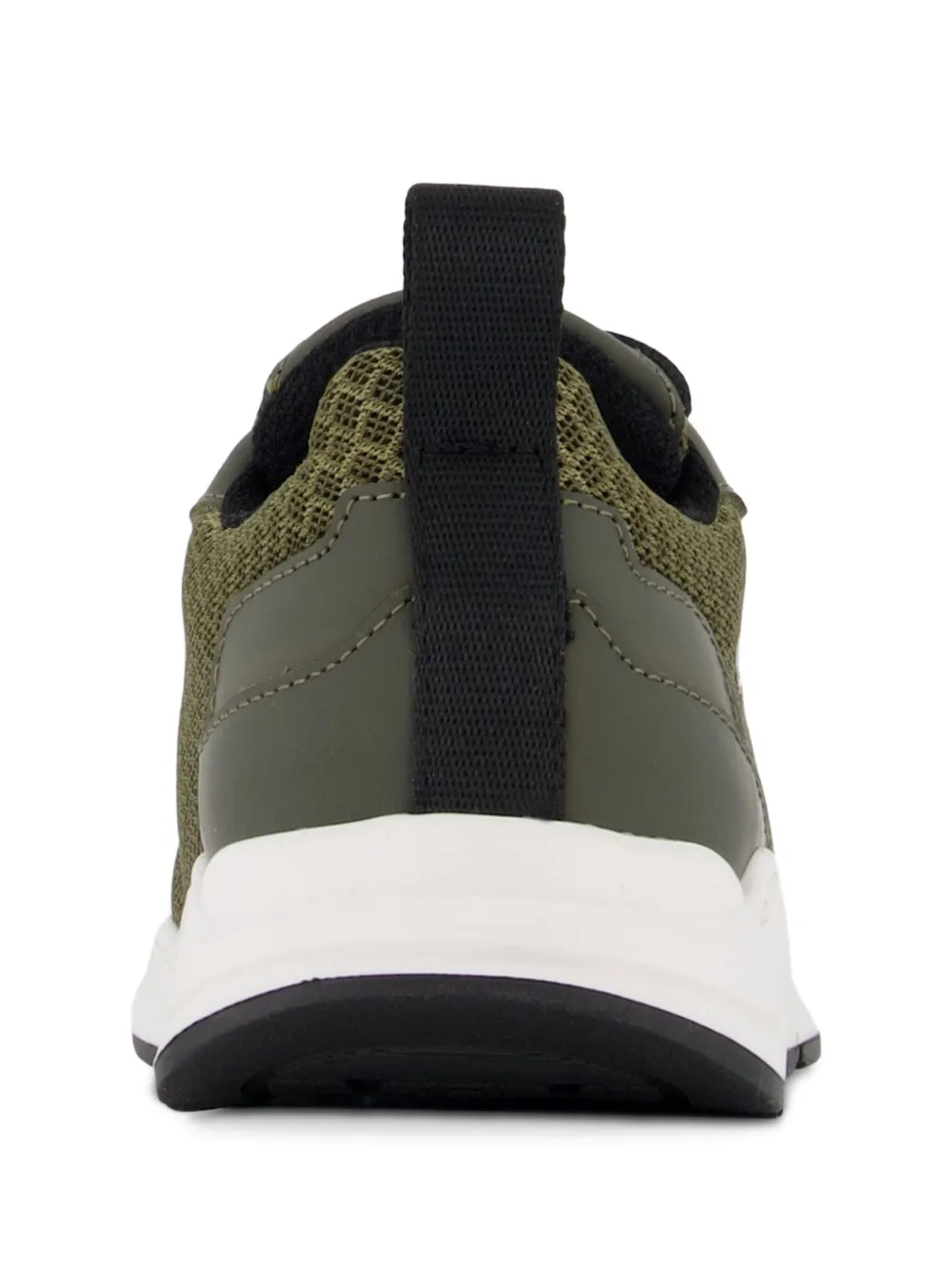 DSQUARED2 KIDS mesh-panelled lace-up sneakers Groen