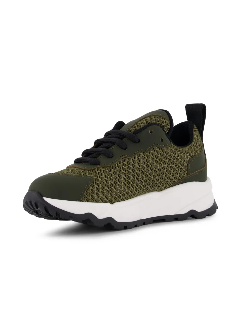 DSQUARED2 KIDS Sneakers met mesh vlakken Groen