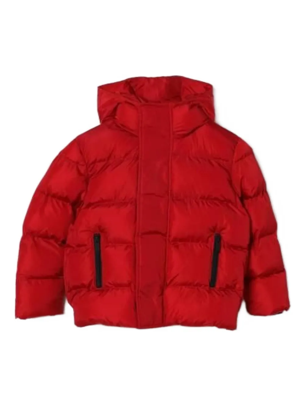 DSQUARED2 KIDS hooded padded jacket | Red | Image 1