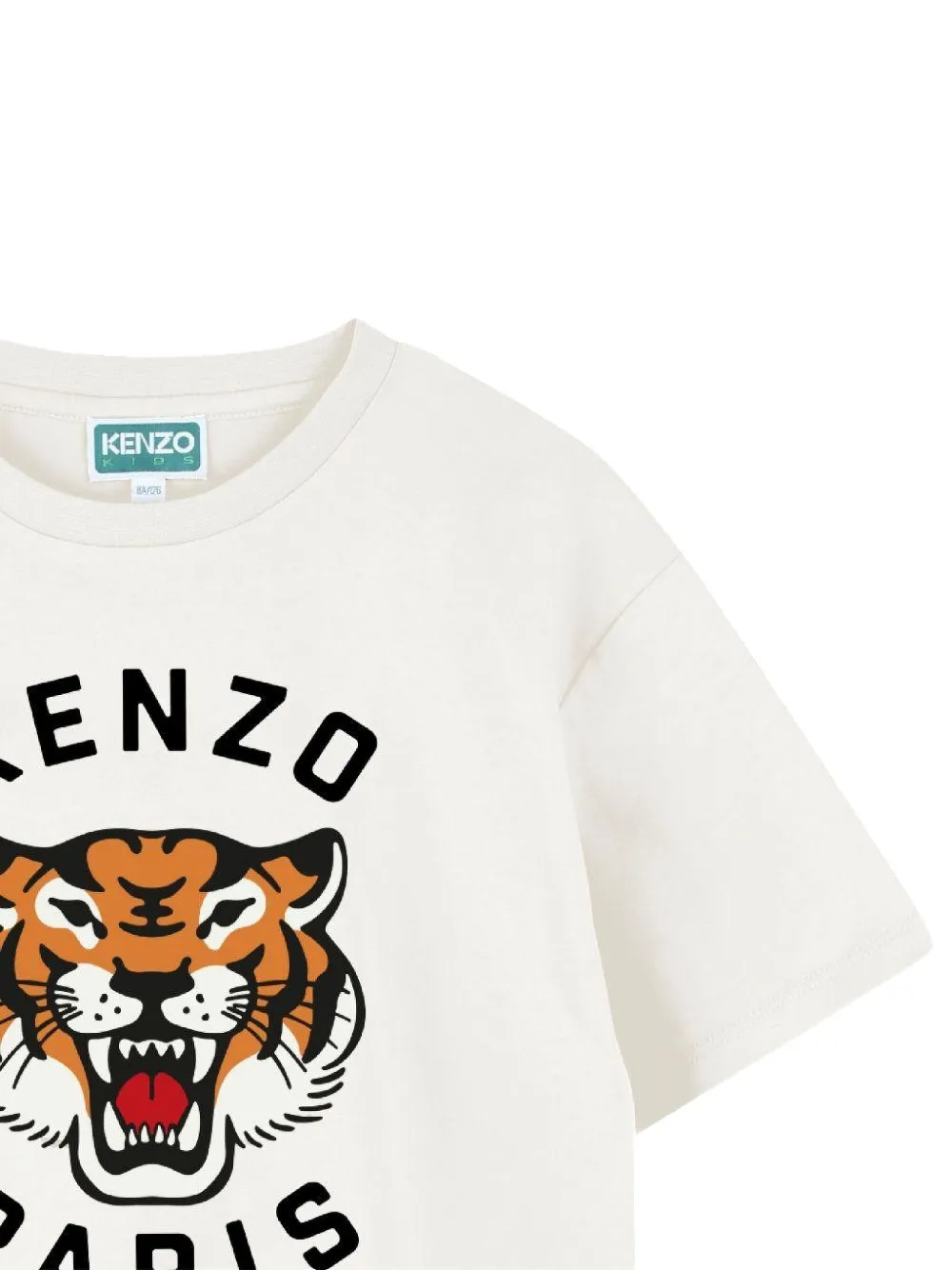 Kenzo Kids T-shirt met print Wit