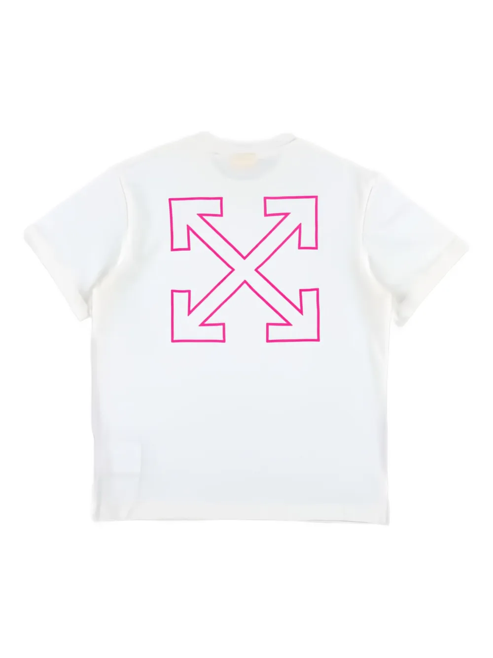 Off-White Kids T-shirt met pijlprint Wit