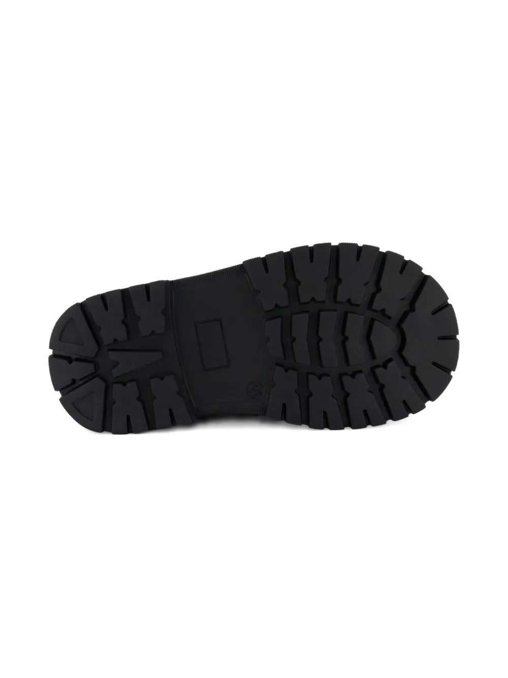 Moschino Kids velvet-trim zip-fastening boots Black